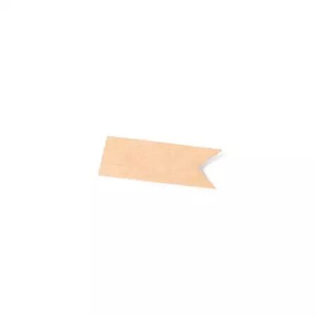 24 Etiquettes fanion KRAFT