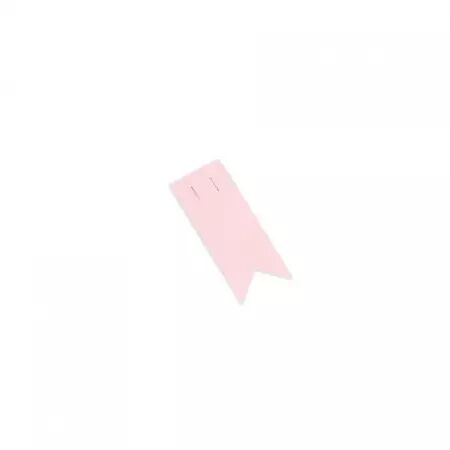 24 Etiquettes Fanions Rose Poudre