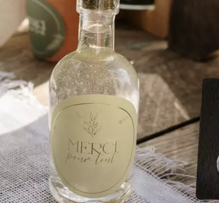 24 STICKERS MERCI POUR TOUT 