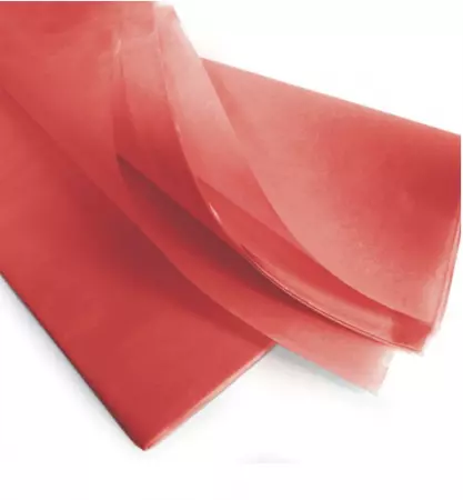 240 Feuilles Mousseline 50x75cm 18gr ROUGE