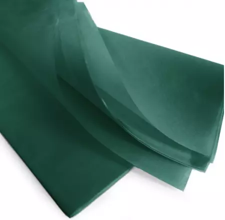 240 Feuilles Mousseline 50x75cm 18gr VERT SAPIN