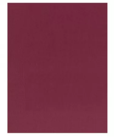 2400 Serviettes Ouate 2 plis 30x39 BORDEAUX