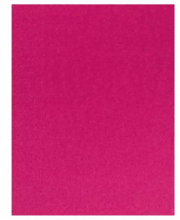 2400 Serviettes Ouate 2 plis 30x39 FRAMBOISE