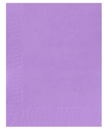 2400 Serviettes Ouate 2 plis 30x39 LAVANDE