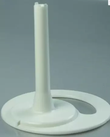 25 Pieds tube blancs pour pique / 9997