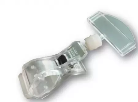 25 Pinces Porte Etiquettes Articul&eacute; Cristal / 1451