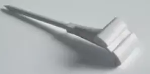 25 Piques Plasiques Amovible BLANC / 9996