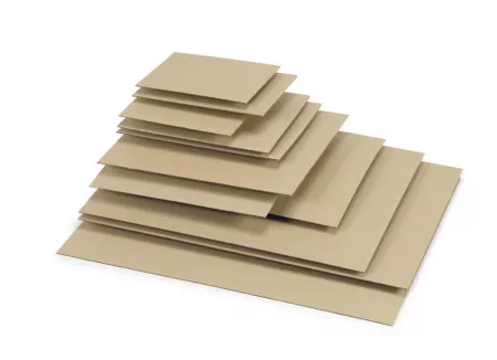 25 PLAQUES EN CARTON ONDULE 770 x 1170 mm