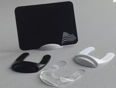 25 Support Cristal Porte Etiquette / 1912