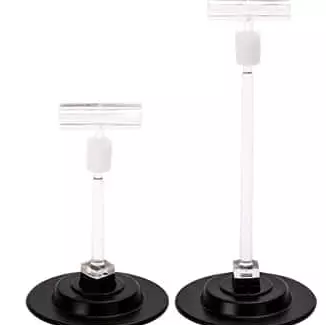 25 Supports Magn&eacute;tiques H12cm Noir