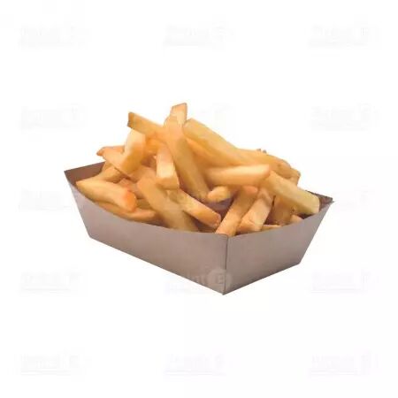 250 Barquettes Carton Kraft Brun 120x70x45mm BQKRAFTGM