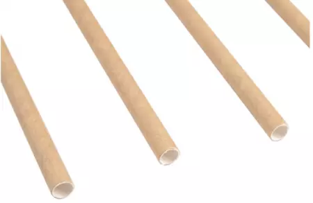 250 PAILLES DROITES &Oslash;0,60x20 CM NATUREL KRAFT