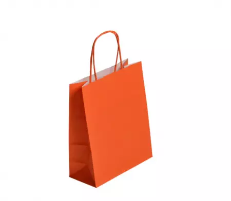 250 Sacs Kraft Tendance 23+12x30 ORANGE / 21367