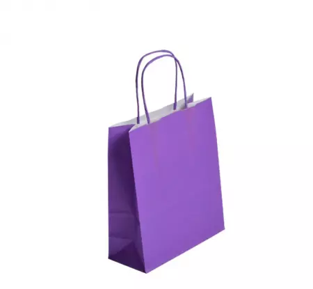 250 Sacs Kraft Tendance 23+12x30 VIOLET / 21364