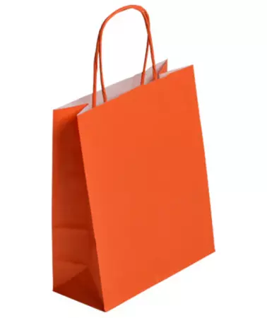 250 Sacs Kraft Tendance 35+14x40 ORANGE / 21368