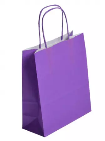 250 Sacs Kraft Tendance 35+14x40 VIOLET / 21365