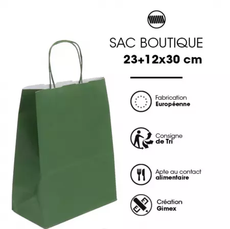 250 sacs p torsade kaki 23+12x30 / GI21425