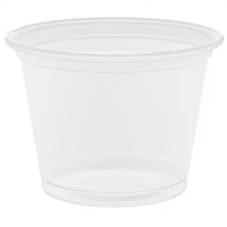 2500 Pots Sauces PP 30ml Transparents