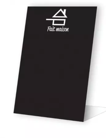 3 Chevalet 22x15cm Fait maison retour pli&eacute; &agrave; chaud