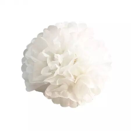 3 FLEUR DE DECORATION blanc /10302BL