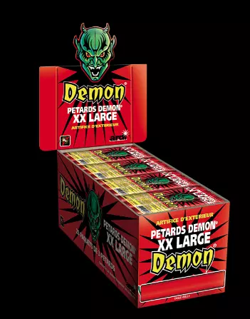3 P&eacute;tards DEMON XX LARGE