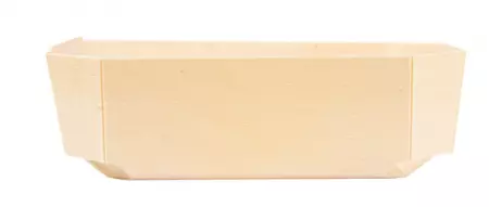 30 Barquettes Bois 18x10.5x5.5cm