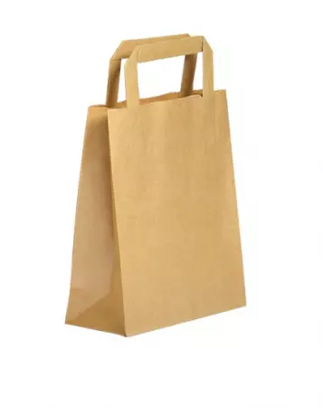 300 Sacs Kraft P Plates 180+80x220cm BRUN / 20032