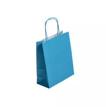 300 Sacs Kraft Tendance 18+8x22 BLEU / 21388