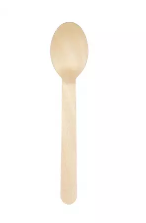 3000 Petites Cuill&egrave;res Bois 12.5cm