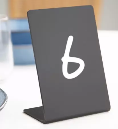 4 Ardoise en acrylique Olympia 105x208mm