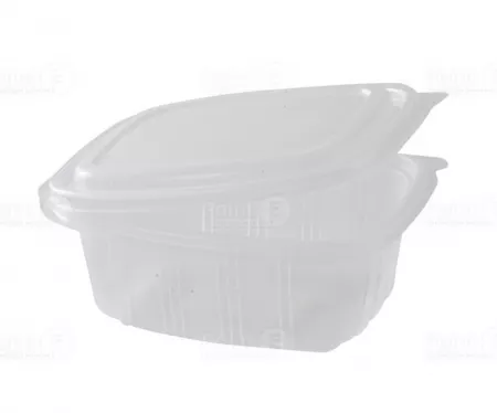 400 Bo&icirc;tes &agrave; couvercle attenant PP - Micro-ondables 750ML