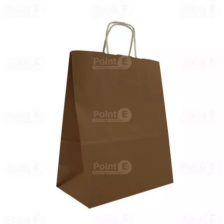 400 Sacs cabas avec poign&eacute;es torsad&eacute;es 80 g/m&sup2; 180 + 80 x 240 mm