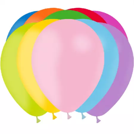 50 BALLONS LATEX 12\  STANDARD ASSORTIS / HG112-50