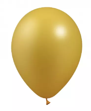 50 Ballons Latex HG95 M&eacute;tal Or - Balloonia (Ref : HG95M-50M94)