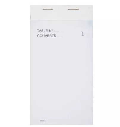 50 Blocs Ma&icirc;tre d\'hotel TRIPLI 80x150mm / 1972