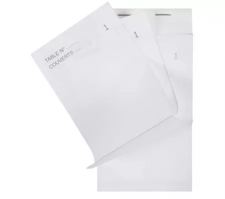 50 Blocs Ma&icirc;tre d\'hotel TRIPLI 80x150mm / 1972