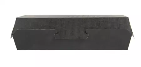 50 BO&Icirc;TES \ PANINI\  \'THEPACK\' 230 G/M2 26,5x12,2x7 CM NOIR CARTON ONDUL&Eacute; NANO-MICRO 