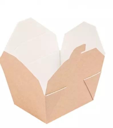 50 BO&Icirc;TES AM&Eacute;RICAINES MICRO-ONDABLES \'THEPACK\' 780 ML 220 + 12PP G/M2 11,3x9x6,3 CM NATUREL CARTON ONDUL&Eacute; NANO-MICRO