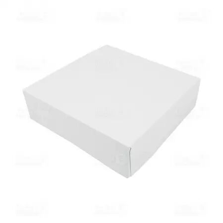 50 Boites Patissieres 22x8 BLANC