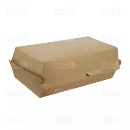 50 Bo&icirc;tes sandwich - Carton - Enduction PE - Couvercles attenants