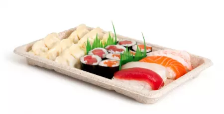 50 Boites Sushi 23.5x15.5x2cm BIONIC