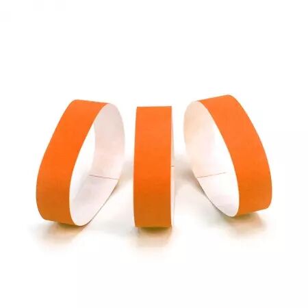 50 BRACELETS ORANGE IDENTIFICATION