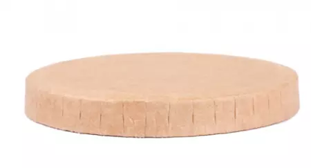 50 COUVERCLES POUR PETITS POTS 230 + 18 PE G/M2 &Oslash;6,2 CM MARRON CARTON 