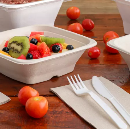 50 Fourchettes 17cm Biod&eacute;gradable Compostable CPLA