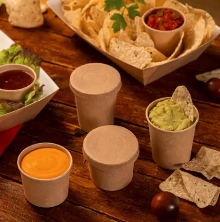 50 PETITS POTS 60 ML (2 oz) 210 + 18 PE G/M2 &Oslash;6,15/4,75x4,8 CM MARRON CARTON 