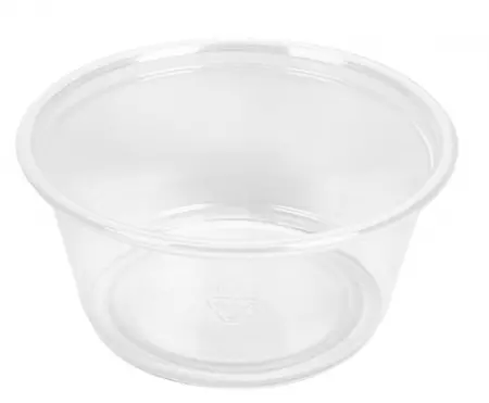 50 Pots et Couvercles 100ml TRANSPARENT