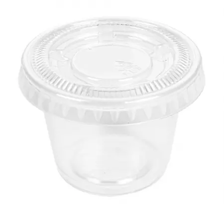 50 Pots et Couvercles 30ml TRANSPARENT