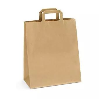 50 Sacs Kraft P Plates 180+80x220cm BRUN / 20032