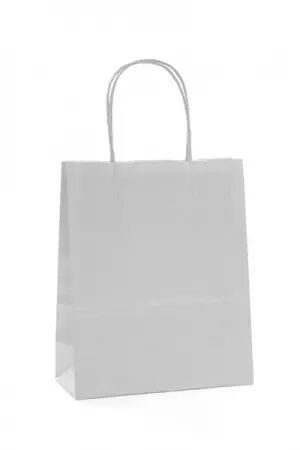 50 Sacs Kraft Tendance 23+12x30 ARGENT / 21329