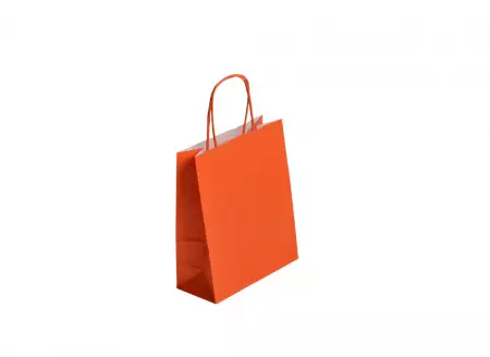 50 Sacs Kraft Tendance 23+12x30 ORANGE / 21367